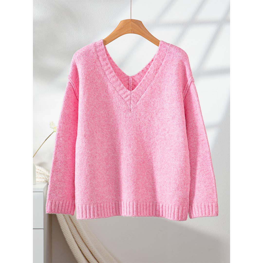 PINK OVERSIZED SWEATER