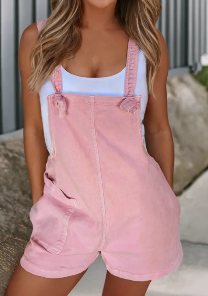 PINK OVERALL JUMPER